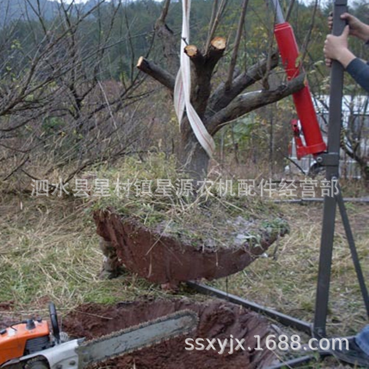 单人手持汽油二冲程起球断根机