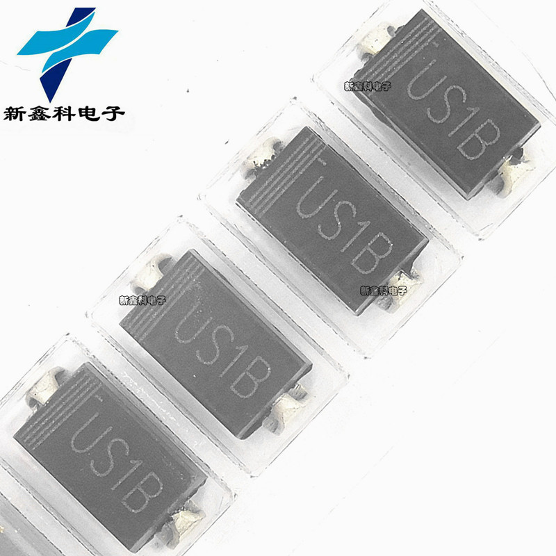 UF4002 丝印US1B SMA DO-214AC 贴片 快恢复二极管 1A100V