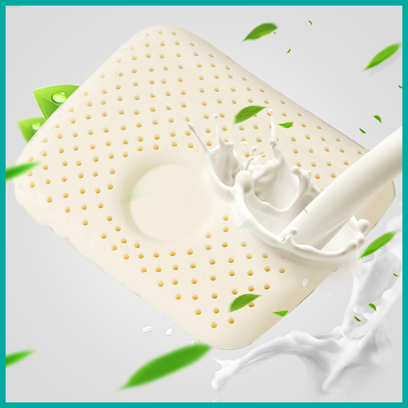 嬰兒定型枕乳膠枕頭兒童枕頭枕芯乳膠枕助睡眠護頸椎