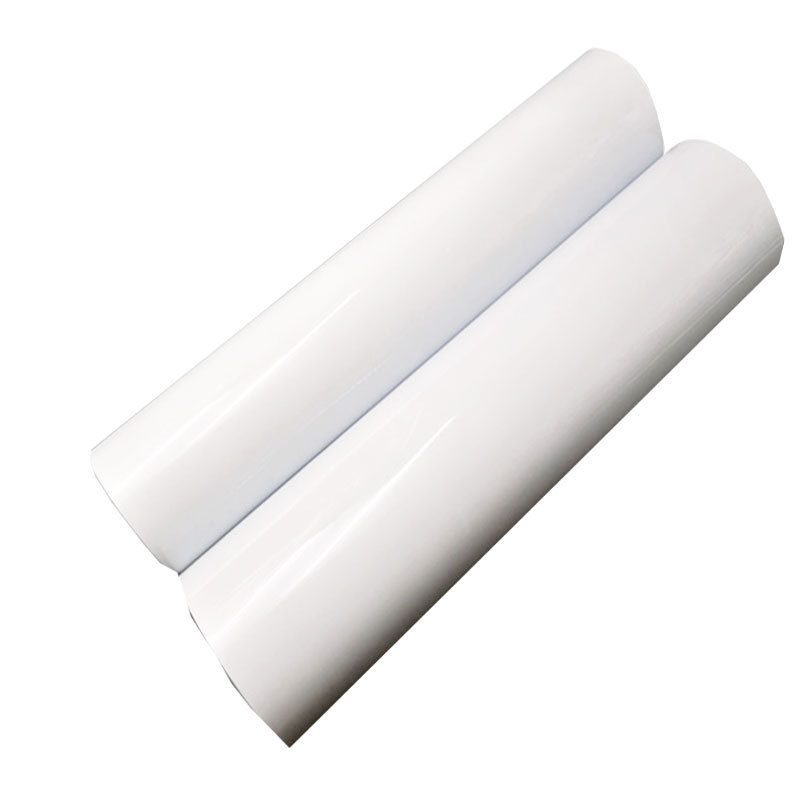 新型流行GAG实色家装材料PET白色高光膜 亚光防刮耐脏PET-G木贴膜