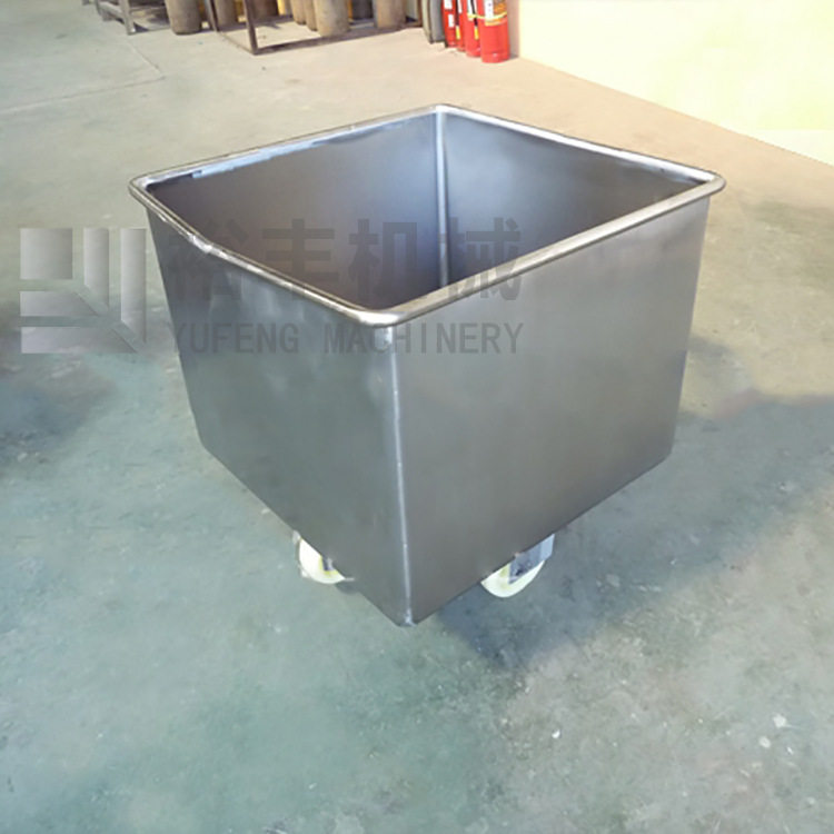 食品廠專用商用小料車可定制大小型料車定制不鏽鋼小料鬥