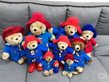 英国paddington bear帕丁顿熊公仔 雨鞋款大号 男女儿童毛绒玩具