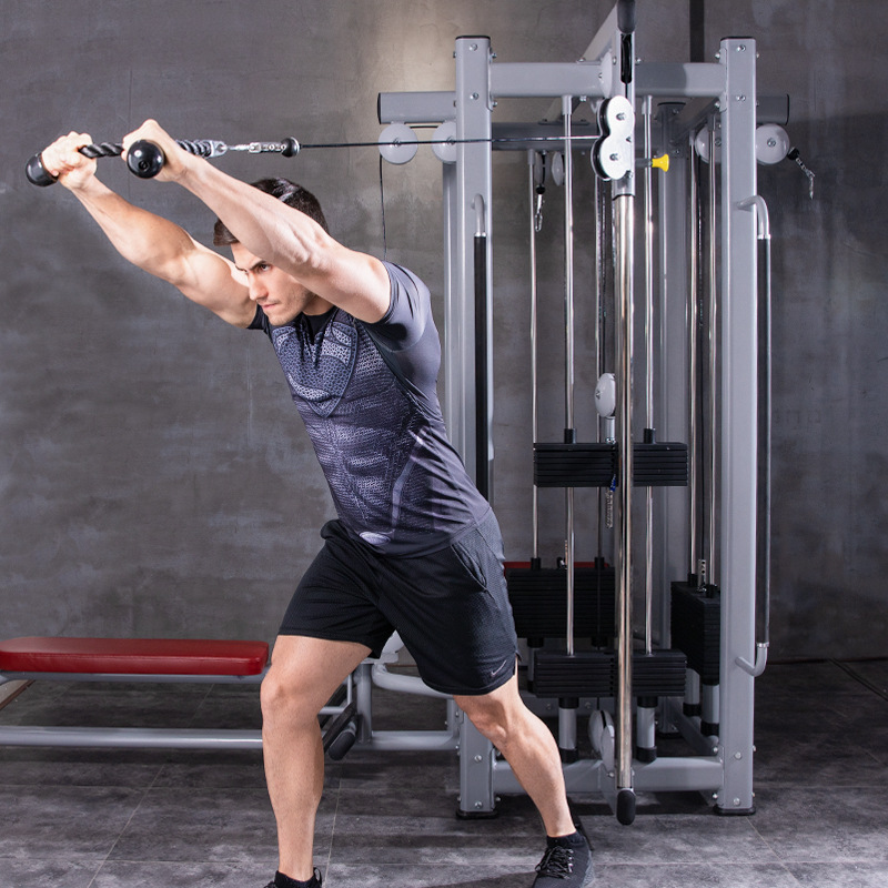 Equipo de fitness traje de entrenamiento multifuncional combinación de fuerza de cuatro personas equipo deportivo gimnasio en casa entrenador integral