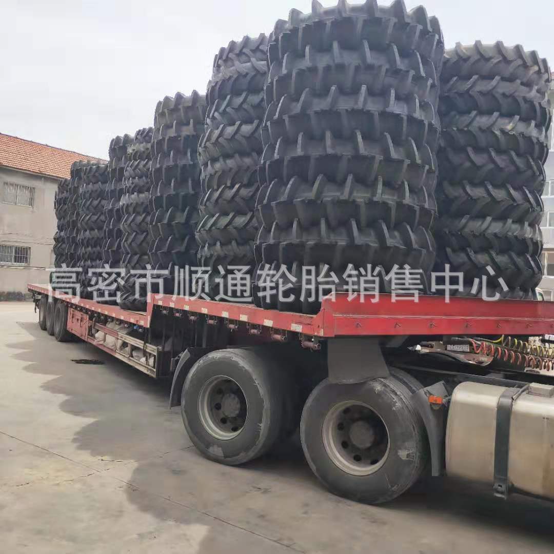 水田高花轮胎8.3/9.5/14.9-24-26-28 R-2花纹稻田轮胎收割机出口