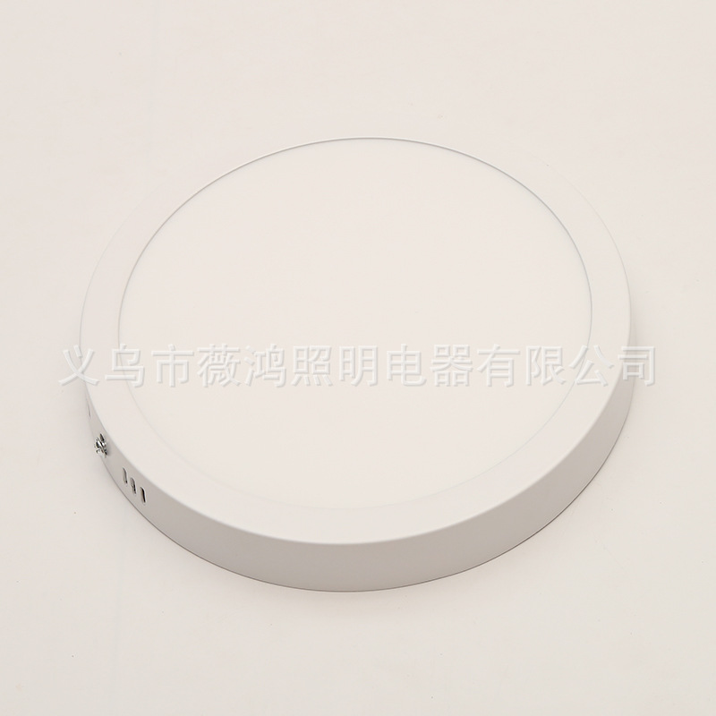 Simple incrustado blanco cálido ultra-Delgado panel de luz 12W18Wled downlight de techo de montaje abierto fundición de aluminio de ventas directas de la fábrica