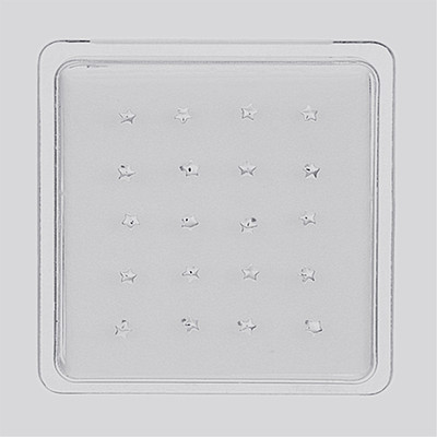 外贸电商爆款 精致时尚五角星鼻钉 银饰鼻环 鼻饰 穿刺饰品批发|ms