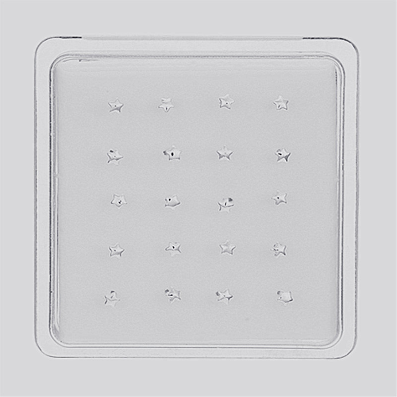 外贸电商爆款 精致时尚五角星鼻钉 银饰鼻环 鼻饰 穿刺饰品批发|ms