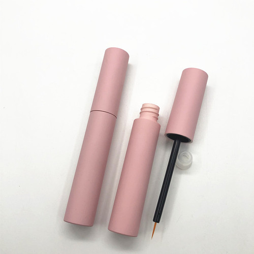 Factory direct sales pink overall sub-pink false eyelashes glue eyelash growth liquid empty tube lip glaze sub-bottling