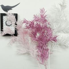 Simulation flower manufacturer simulation plastic rime ice large bamboo leaves wedding hall auditorium hotel decoration artificial flowers autumn mist