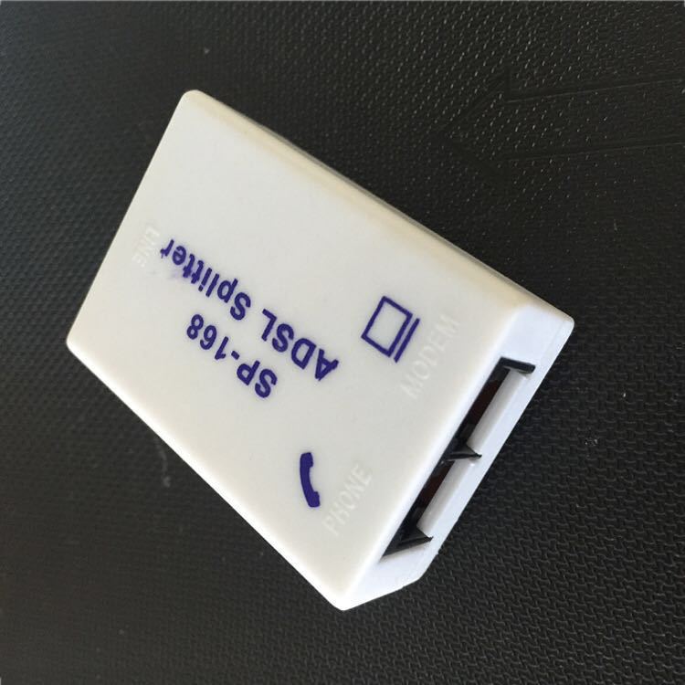 电脑周边ADSL分离器电话防噪音SP-168电信宽带语音分离器双变压