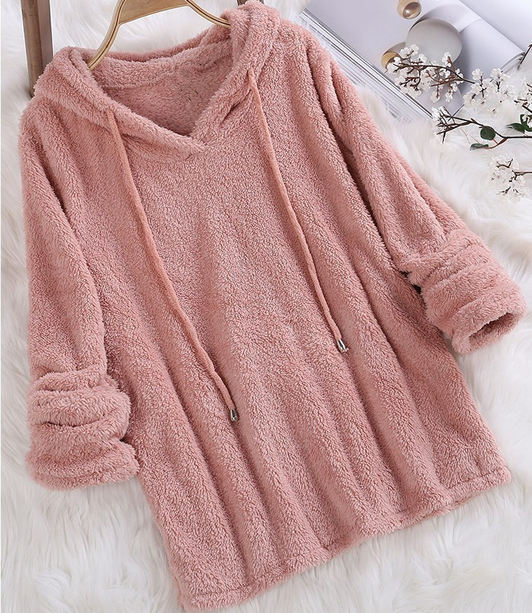 Women's Hoodie Long Sleeve Hoodies & Sweatshirts Patchwork Fashion Solid Color display picture 1