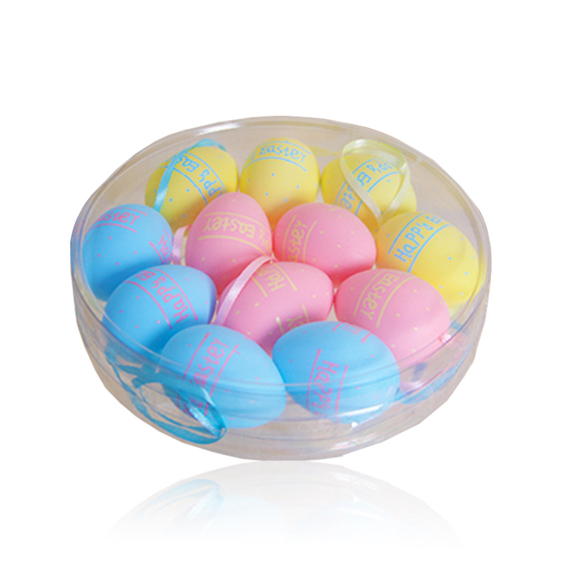 Easter Easter children Puzzle Creative Painting Eggs Toys box-packed Coloured drawing egg decorate gift wholesale