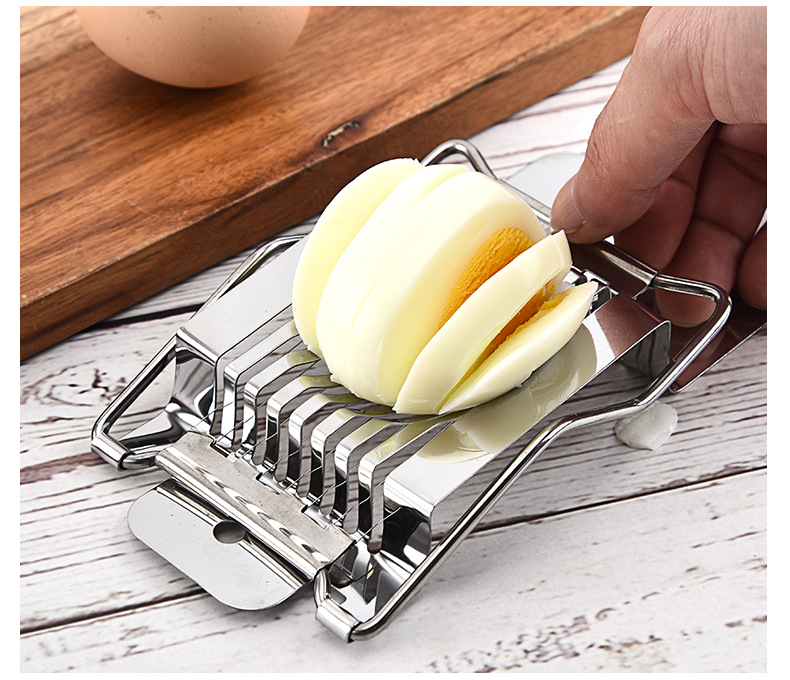不锈钢切蛋器鸡蛋分瓣切片器厨房小工具创意松花蛋切片器详情10