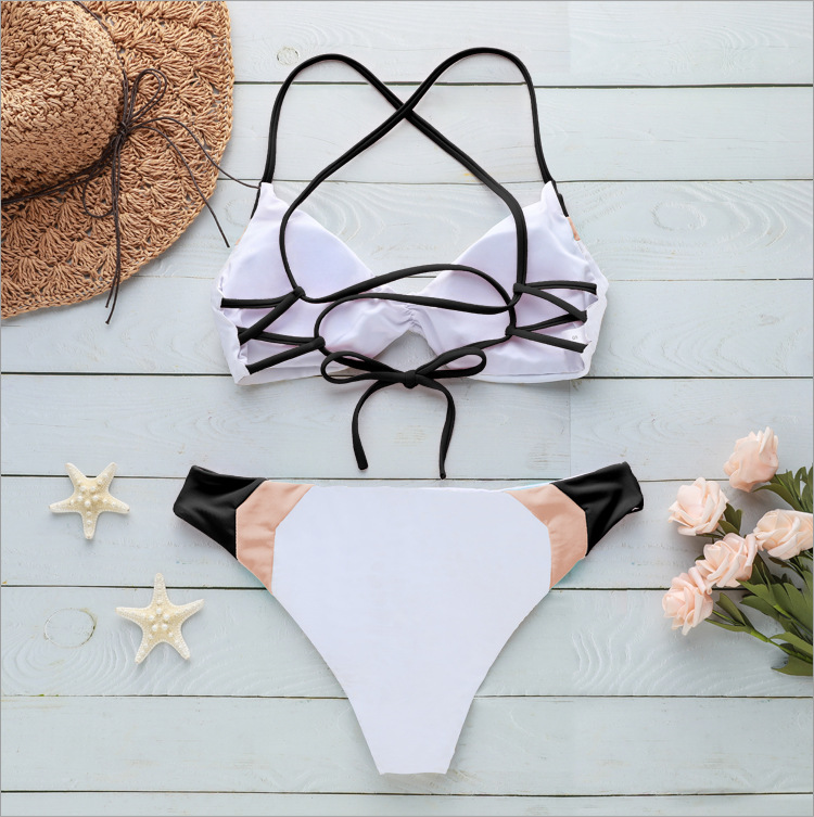 Cotton FashionBikini(Picture color-S)Swimwear NHHL2031-Picture-color-S