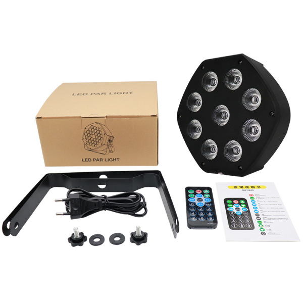 Shenzhen stage light manufacturer LED plastic 9 four -in -one one…