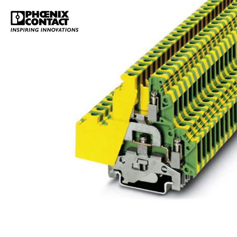 菲尼克斯 接地端子 黄绿色 - UKKB 5-PE - 3007123