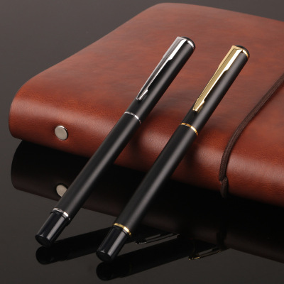 Manufactor wholesale Metal Roller ball pen Orb Water pen business affairs advertisement gift Signature pen LOGO A generation of fat