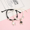 Fresh woven bracelet for beloved, Korean style, simple and elegant design, wholesale