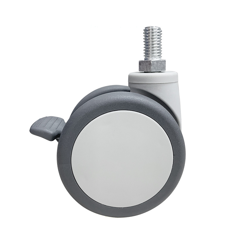 3寸医疗轮灰色1