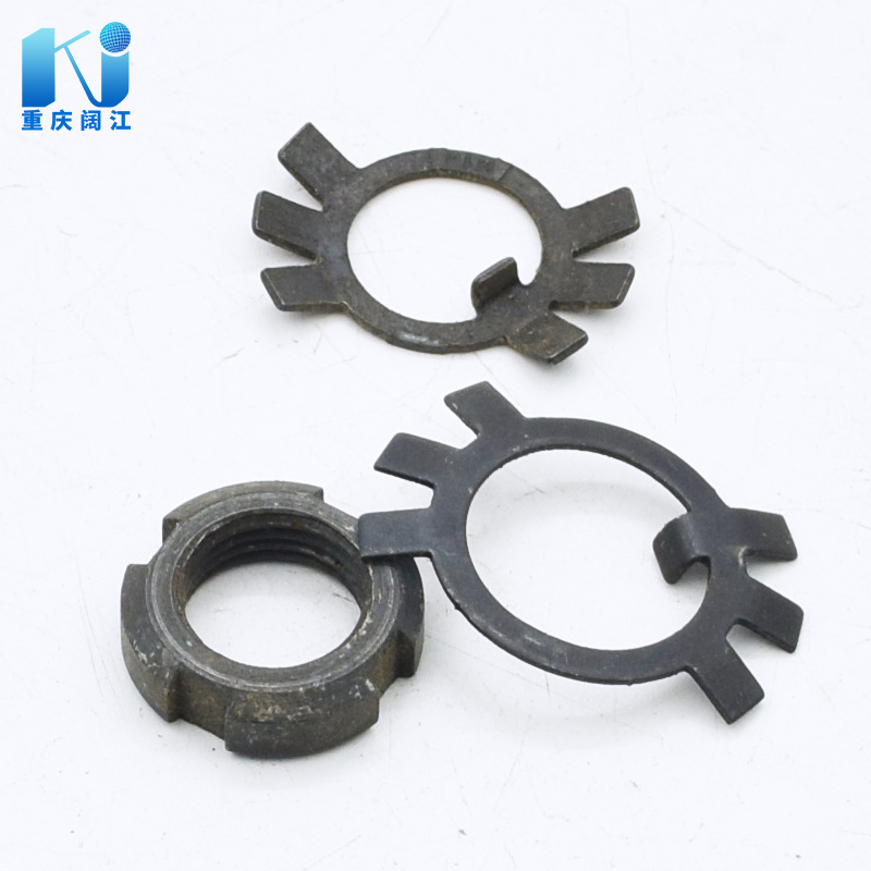 止退圈 微耕机变速箱配件主轴止退垫片螺母105/135/171型农机配件