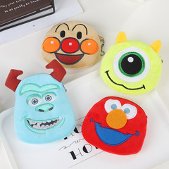 小號創意動物零錢包兒童錢包 卡通可愛毛絨小零錢包批發