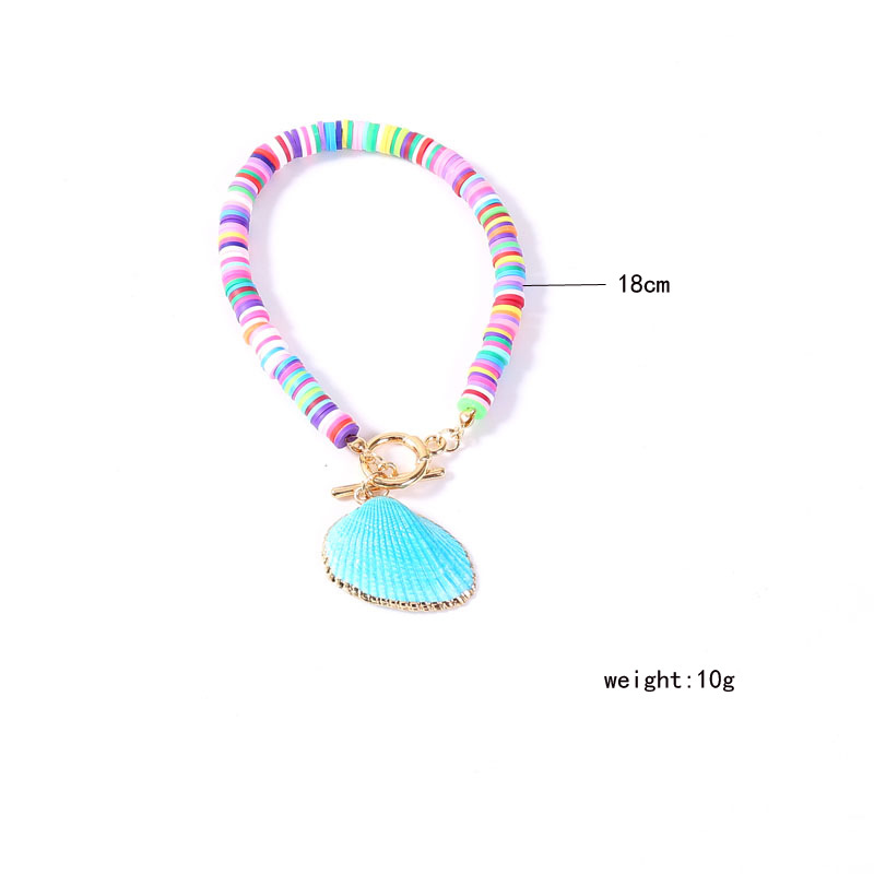 Bracelet En Argile Souple À La Mode De La Coquille De Couleur Bohème display picture 16