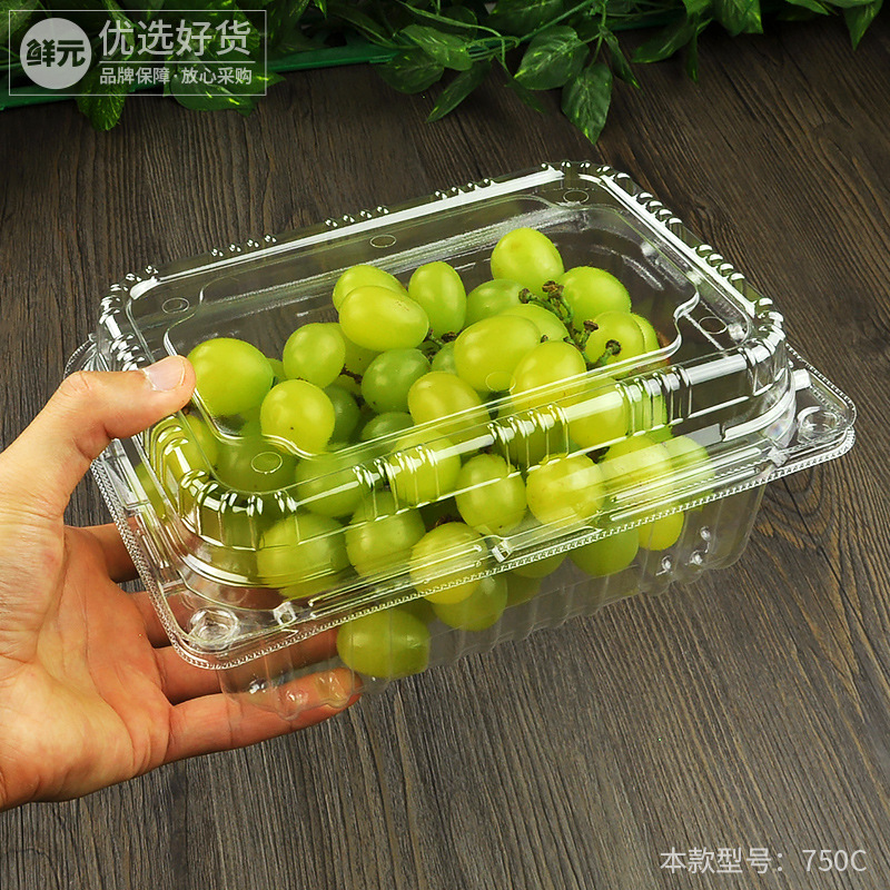 一次性水果盒一斤装草莓盒