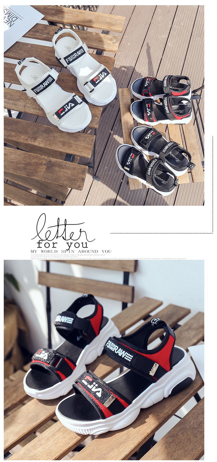 Chaussures été pour femme en Caoutchouc - Ref 3346677 Image 18