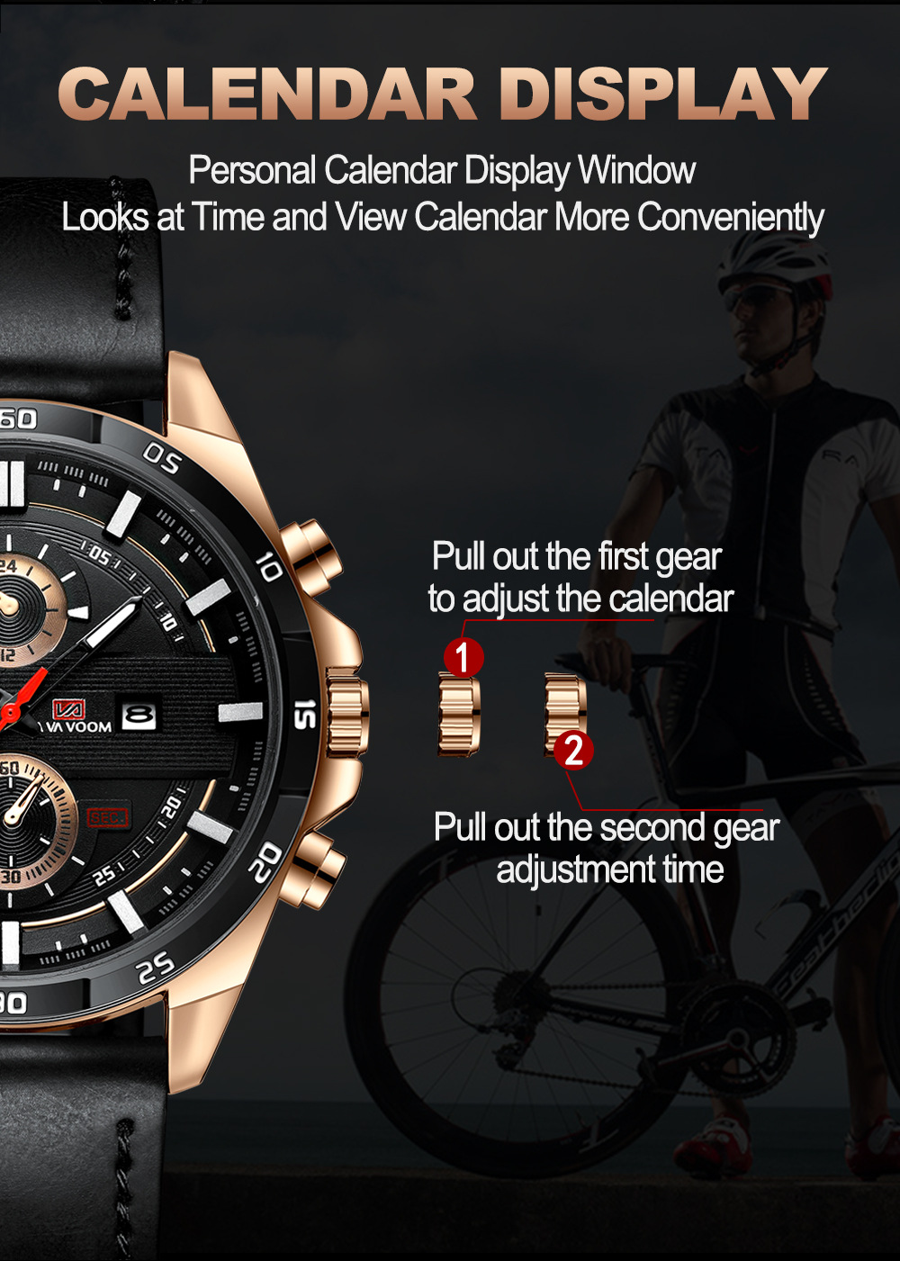 Fashion Geometric Buckle Quartz Men's Watches display picture 8