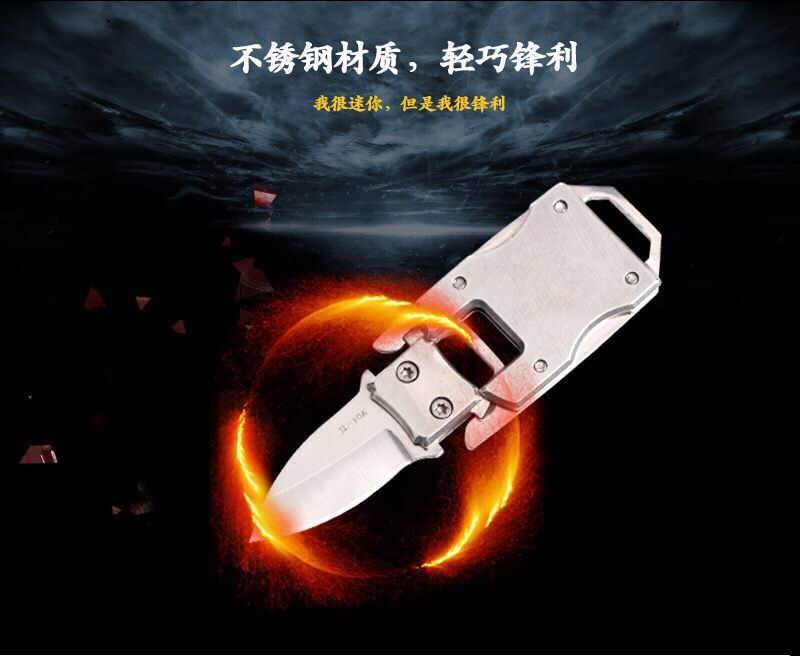 Couteau de survie en Acier inoxydable - Ref 3397874 Image 7