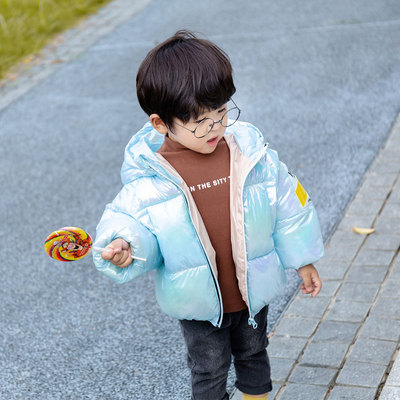限时抢购 新款儿童棉服中小童男女宝宝加厚保暖糖果色羽绒棉衣|ms