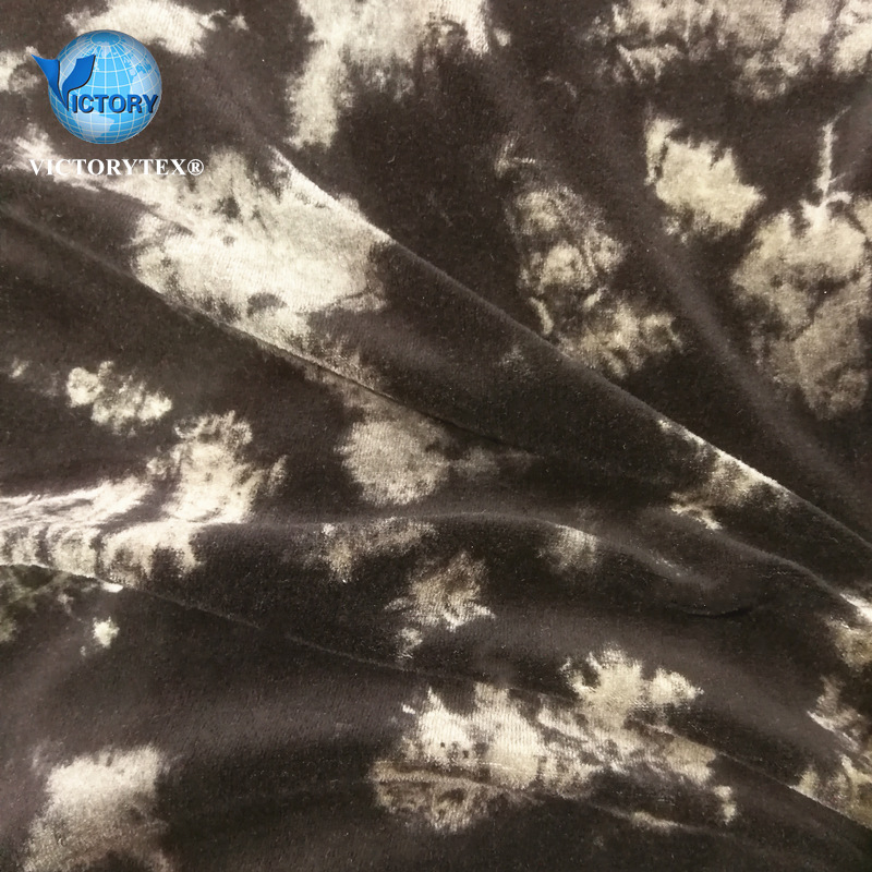 运动夹克女套装针织纬编面料成衣水洗锭蓝防牛仔棉涤cvc天鹅绒布