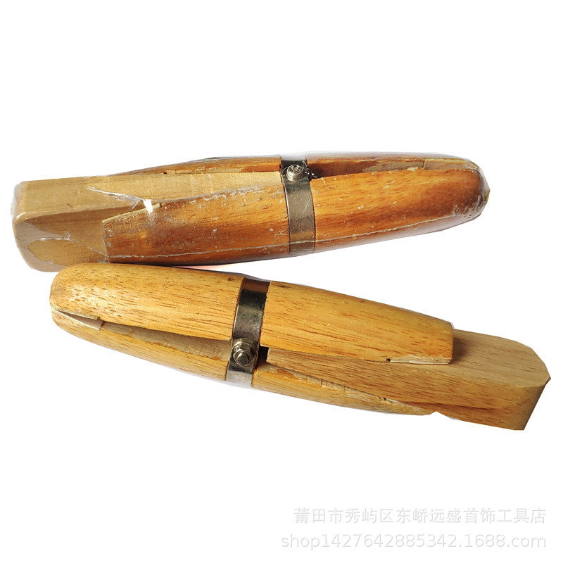 TSK anillo de madera anillo de clip accesorio dedo clip de madera joyería clip de fijación Herramienta de procesamiento de joyas