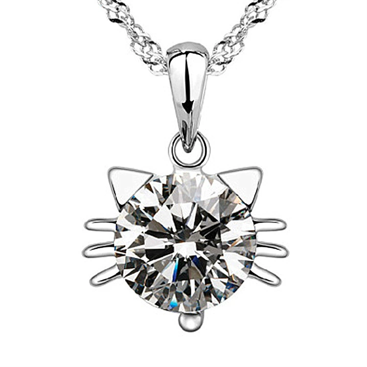 Серебряное украшение, короткое ожерелье, модная милая цепочка для ключей/сумки, опт, корейский стиль