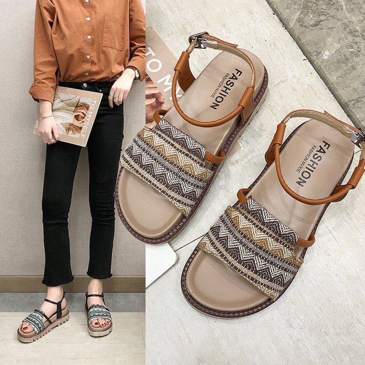 Chaussures été pour femme en Caoutchouc - Ref 3345330 Image 1