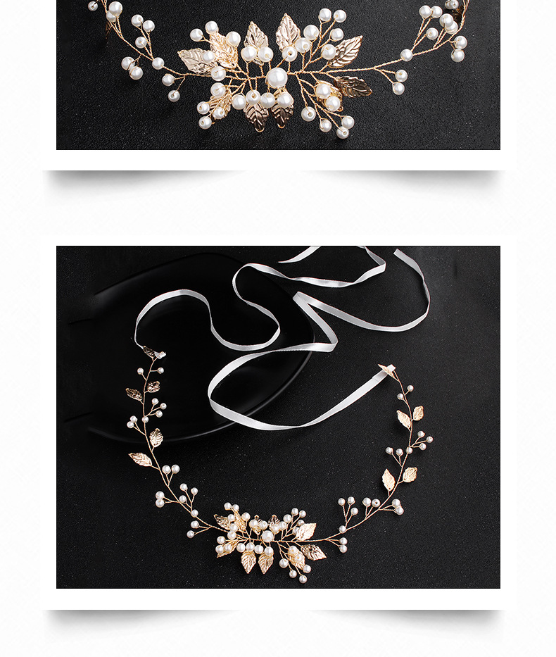Creative Bridal Wedding Belt Wild Handmade Pearl Waist Chain display picture 8