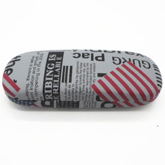 男女光學近視鏡鐵質眼鏡盒國旗框架眼鏡盒