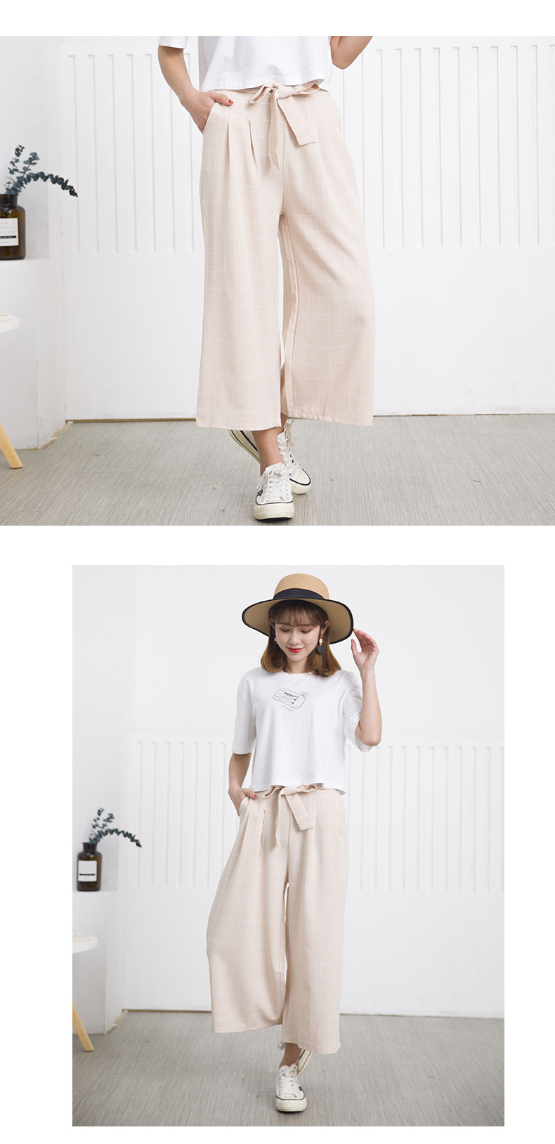 Pentalon léger en lin - Ref 3434461 Image 34