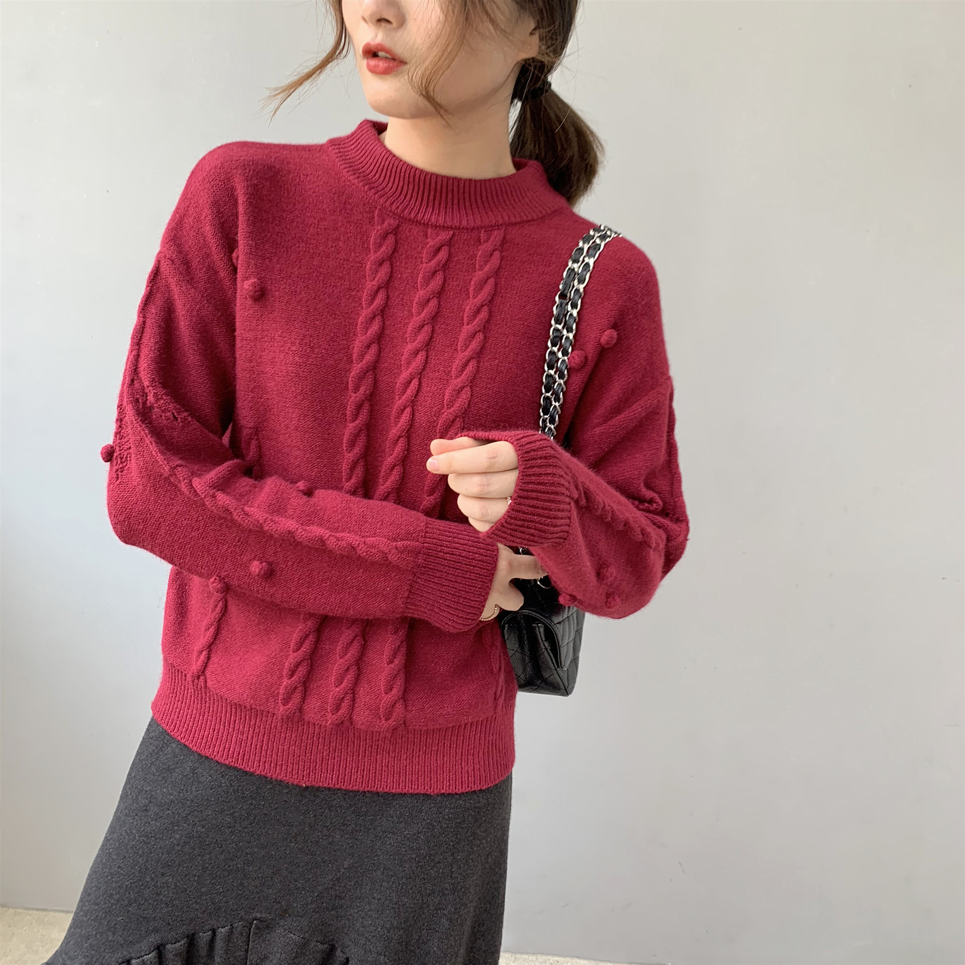 Pull femme en Acrylique - Ref 3414742 Image 17