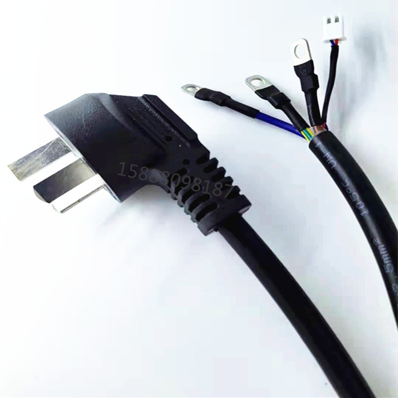 订制新能源电动汽车充电感温插头电源线 汽车充电插头温控电源线