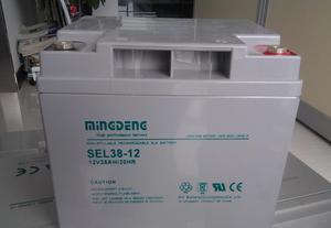 铭登蓄电池12v38ah SE12-38 免维护铅酸UPSEPS直流屏电池