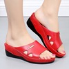 Fashionable high comfortable non-slip wear-resistant slippers for leisure, 2019, city style, wholesale