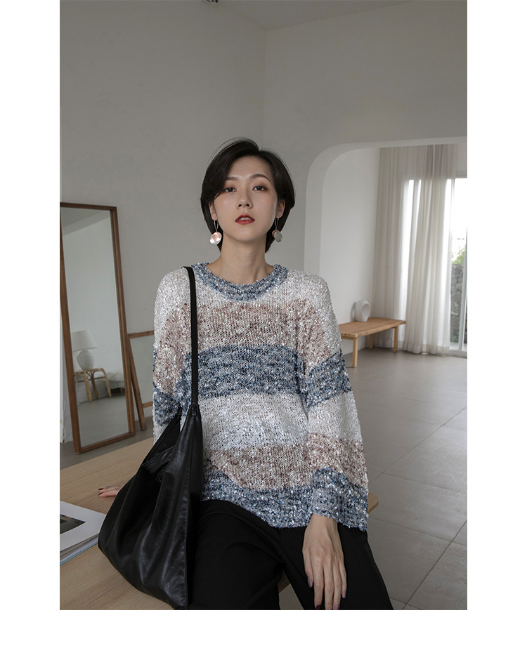 Pull femme en Fibre de polyester Polyester  - Ref 3414624 Image 21