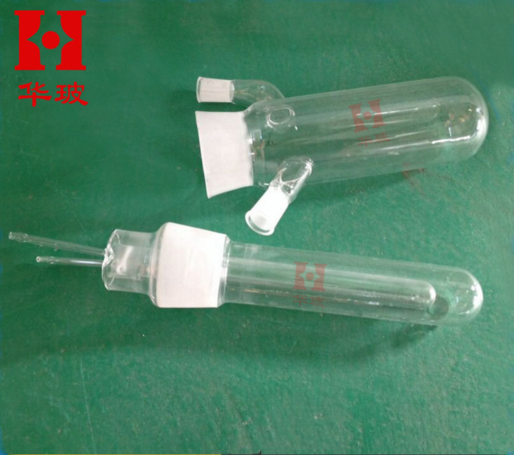 供应石英光催化反应器 uv光化器 石英冷阱 石英仪器加工石英管