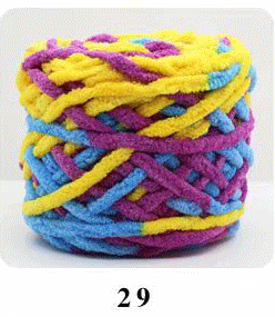 Tira de hielo hilo de una sola hebra de lana gruesa aguja de palo de tejer manta zapatillas hilo bufanda sombrero bufanda hilo de algodón fábrica al por mayor