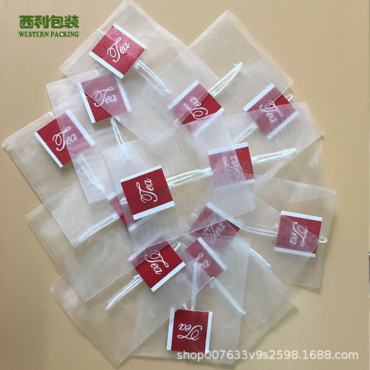三角茶包袋尼龙一次性茶包 过滤袋 立体透明可定制logo