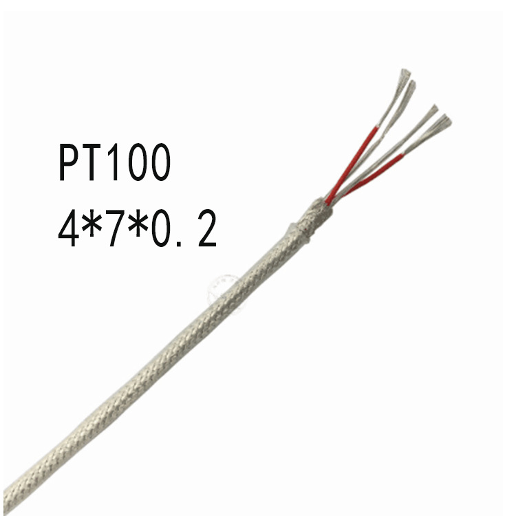 厂家供应3*7/0.15/2*7*0.15/3*7*0.2三芯镀银四氟线热电阻专用线