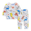 Respiratory cotton suit Children tracksuit Cotton Mesh Air conditioning service Boy printing Underwear Two piece set