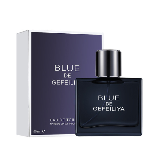 Internet celebrity Gefelia Azure Cologne men's perfume long-lasting light fragrance fresh masculine marine fragrance