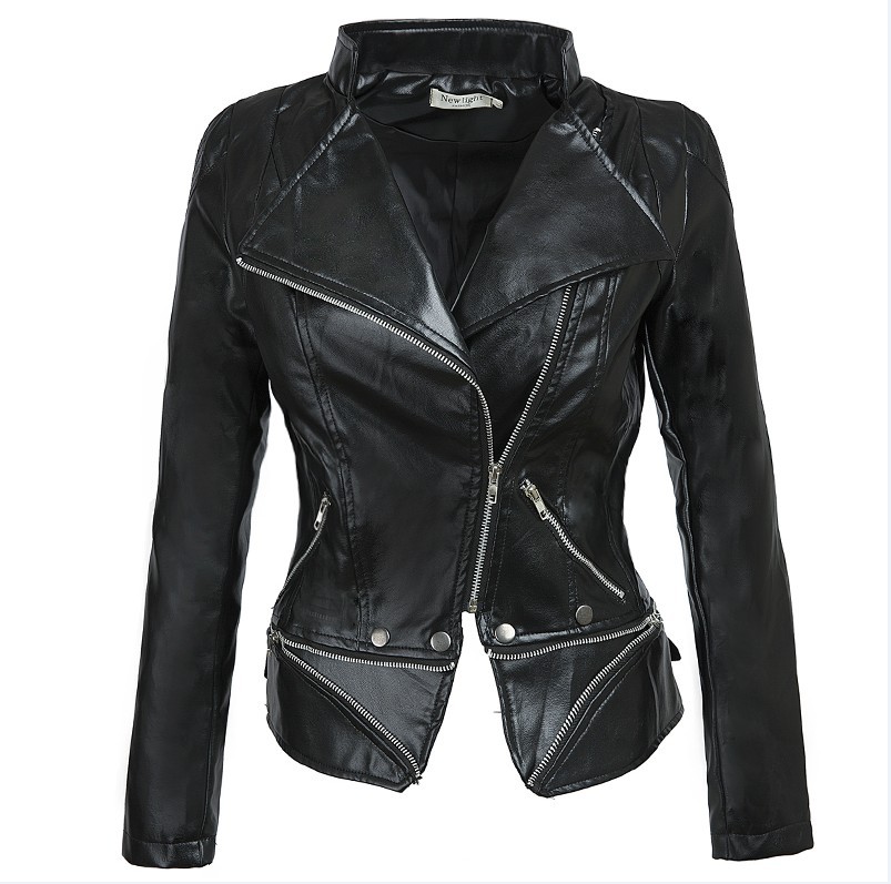 Veste cuir femme - Ref 3447454 Image 7